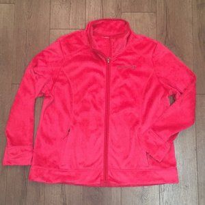 Free Country Women's Neon Pink Butter Fleece Jacket